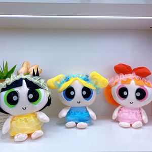 Peluche Powerpuff Girls Poliziotta da 8 Pollici, Giocattolo in Cotone Ricamato Antistress, Premio per Macchina a Gancio, Vendita all'Ingrosso Diretta dalla Fabbrica - Product Image 1