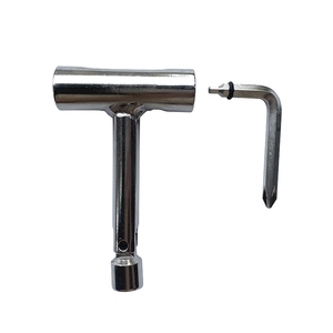 Attrezzo Multifunzione a T in Metallo, Utensili in Acciaio Allen per Skateboard a Doppia Sella, Monopattino, Pattini in Linea, Uso Adulti, Tutto in Uno per Vendita all'Ingrosso - Product Image 2