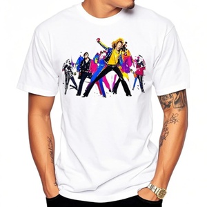 เสื้อยืดคอกลมแขนสั้นผู้ชายสีขาวปรับแต่งได้ ผลิตจากผ้าฝ้าย 100% พิมพ์ลายด้วยเทคนิคซิลค์สกรีน ป้องกันการเป็นขุย ระบายอากาศได้ดี เหมาะสำหรับงานพิมพ์ DTF - Product Image 6