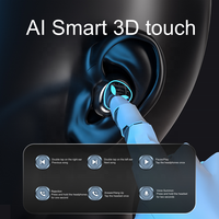 Headset Gaming Sport M20 In-Ear Air Buds Pods dengan Power Bank, Earphone, Headphone, Layar LCD, Headphone Nirkabel M20