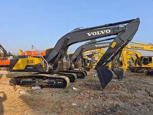 Precio barato Importación Original Usado Tamaño mediano Diesel Hidráulico Volvo EC210D Excavadora con excelentes condiciones de trabajo para la venta - Product Image 6