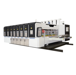 Tự Động Flexo 2 3 4 5 Màu Sắc Các Tông In Ấn Sóng Máy In Slotter Chết Cắt Carton Máy - Product Image 1