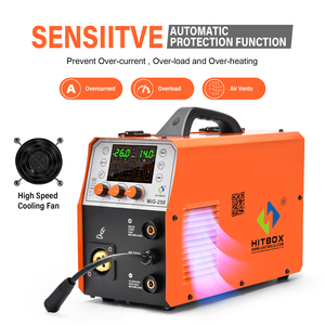 <span class=keywords><strong>Hitbox</strong></span> 5in เครื่องเชื่อมอลูมิเนียม1ชิ้น <span class=keywords><strong>MIG250</strong></span>ฟังก์ชัน MiG Lift TIG MMA Mulit - Product Image 2