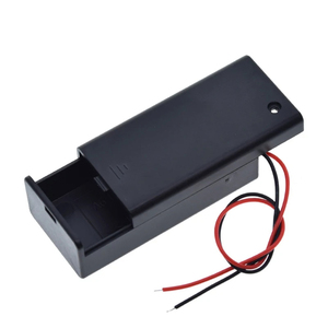 צבע שחור 9v תיבת הסוללה <span class=keywords><strong>6f22</strong></span> כמות גבוהה סוללה בעל מכירה חם עם מתג וכסה חוט מוביל - Product Image 3