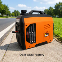 Générateur DC à essence 1,8 kW (également disponible en 1 kW, 2 kW) 48V 60V 72V, avec unité de charge pour petites batteries LiFePO4 48V, pour applications hors réseau