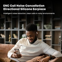 Audífonos Inalámbricos de Gancho para la Oreja 2024 Abiertos Tipo Earhook para Deportes TWS Auriculares de Conducción Ósea Bluetooth 5.4 Audífonos