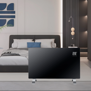 Radiateur électrique à convection Tuya, télécommande, commande par application, panneau en aluminium mural, minuterie, couverture de 249 pieds, classe énergétique - Product Image 3