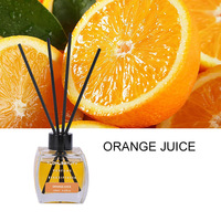 Ensemble de diffuseurs à bâtonnets en verre transparent à parfums variés, diffuseur d'arômes longue durée pour la maison, la chambre, les supermarchés, la vente au détail et les cadeaux