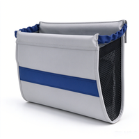 Sac de rangement pour garde-corps de bateau, organisateur de cordes de quai pour voilier, sac de rangement pour accessoires marins