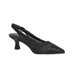 Xti Donna <b>Slingback</b> 145432 Nero <b>Black</b> 6 Cm Heel Size 36 Pumps - Product Image 2