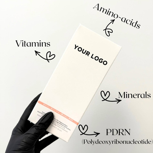 יופי ספא מוצר pdrn סלמון dna מרקם אחיד אנטי אוקסידנטים ויטמין C, b skincare דרמה אנטי אייג 'ינג לפנים - Product Image 3