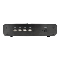 Mini PC EGLOBAL sin Ventilador, Alder Lake Intel Core I7-10510U, Computadora de Escritorio para Juegos con Core, Win10/Linux, Computadora Intel Iris