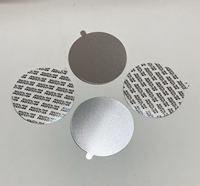 Op maat gedrukte, morsvrije, makkelijk te openen aluminiumfolie cosmetische verzegelfolie, HDPE-compatibel inductie verzegeling liner voor flessen