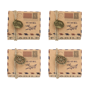 Cổ điển lấy cảm hứng/đường hàng không thiết kế quà tặng bao bì hộp giấy chất lượng tốt Kraft kẹo điều trị hộp giấy cho nguồn cung cấp bên - Product Image 1