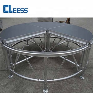 Giá cả phải chăng <span class=keywords><strong>Modular</strong></span> xách tay thiết kế sân khấu tròn cho sự kiện của công ty - Product Image 3