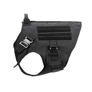 <span class=keywords><strong>Harness</strong></span> Anjing Outdoor dengan Gesper Logam, Dapat Disesuaikan, Tanpa Tarikan, Klip Depan, Kompatibel Molle, untuk Anjing Sedang dan Besar - Product Image 4