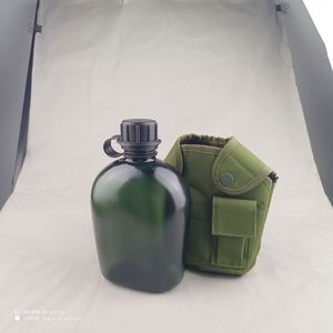 Muestra gratuita: Nueva gama de cantimploras tácticas de lona de 1000ml al por mayor, botella de agua para exteriores, jarra desechable de plástico. - Product Image 6