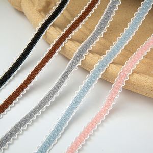 <b>Large</b> Roll 0.9MM Hook Edge Bubble Grid Waffle Edge Polyester Ribbon Handmade <b>Bow</b> Hair Accessories Bags Shoes Clothing Zexiao - Product Image 4