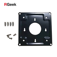 RGeek L65 Mini ITX PC Casis Casing Komputer Casing Aluminium dengan Braket VESA 100*100 75*75
