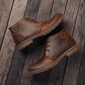 Tailles 38-44 Usine <span class=keywords><strong>Pas</strong></span> <span class=keywords><strong>Cher</strong></span> Bottes Hommes Bottes Chaudes D'hiver <span class=keywords><strong>Bottines</strong></span> En Cuir Véritable Vente Chaude - Product Image 6
