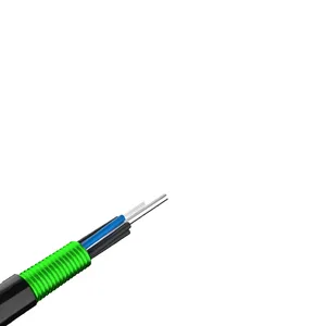 GYTZS Optical Cable Single Mode 9/125 9.7mm PE Fiber Optical Cable 2core