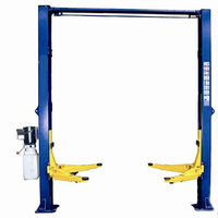 Promotion : Élévateur automobile Western Lift, Pont élévateur 4 tonnes et Élévateur à deux colonnes 3 tonnes, à plancher libre, manuel, déverrouillage unilatéral