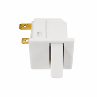 Micro-interrupteur compact à action rapide pour le contrôle de l'éclairage intérieur des réfrigérateurs, homologué 250V AC 6A, qualité industrielle