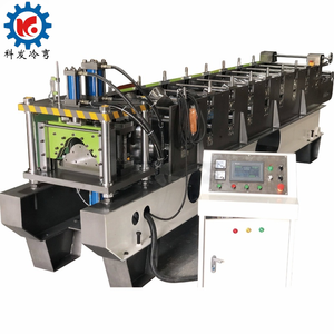 Farbiges Stahl profil Dachfirst Rollen form maschine/Dachziegel Ziegel Baustoff maschinen - Product Image 1