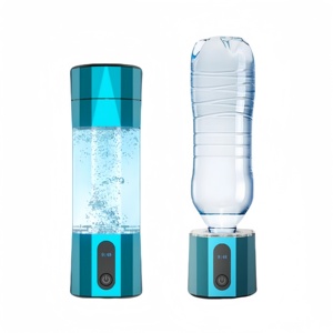 Botella de Hidrógeno Portátil de 208 ml, Libre de BPA, Recubrimiento de Platino, Membrana de Iones <span class=keywords><strong>SPE</strong></span>/<span class=keywords><strong>PEM</strong></span>, Agua Hidrogenada de 8000 ppb, 6000 ppb - Product Image 1