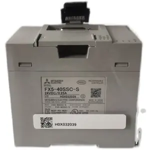 Connector type output module FX5-C16EYT/DSS, Mitsubishi iQ-F series PLC industrial application