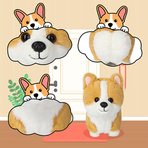 Peluche de Corgi Personalizado, Realista y Adorable, Juguete de Peluche Suave con Relleno de Algodón PP, Regalos para Abrazar y Aliviar el Estrés - Product Image 4