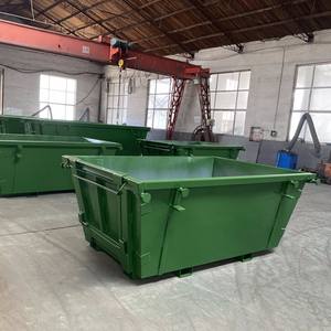 صناديق قفز مستعملة خارجية مع رافعة شوكية ، مواد رافعة شوكية ، صندوق قمامة معدني ، رافعة شوكية ، صناديق قفز - Product Image 2