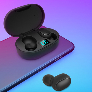 E6s TWS LED hiển thị không dây 6D Stereo Earbuds IPX5 không thấm nước tiếng ồn hủy bỏ in-ear Stereo Tai nghe - Product Image 4