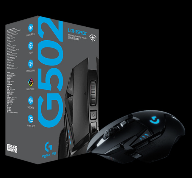 New for G502 Wireless RGB Backlit Optical Sensor Gaming Mouse Rechargeable Weight Blocks Creator Programmable Cross-Border