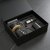 Ensemble de café portable classique, durable et personnalisé, best-seller, pour l'extérieur, avec moulin, bouilloire et verseur, emballage coffret cadeau