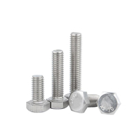 Vis à tête hexagonale et écrou en acier inoxydable 18-8 robustes, avec rondelle plate à ressort, conformes aux normes ASTM A193, A914 B8, B8M, B8T, ASTM A453 GR660, A286, M20, M16