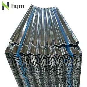 22 gauge corrugated steel roofing sheet tole fer zinc acanalado