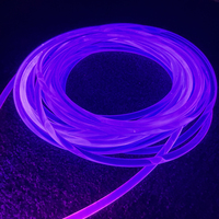 Luz LED para Snowboard Halance Milky Fiber Optic con Cable USB, Iluminación Lateral, Clasificación IP33 y DC12V
