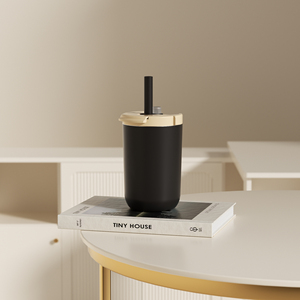 HOUROFFER 350 500ml Tasse à café de voyage en acier inoxydable à double paroi avec couvercle à ouverture rapide pour une utilisation quotidienne au bureau et à la maison - Product Image 2