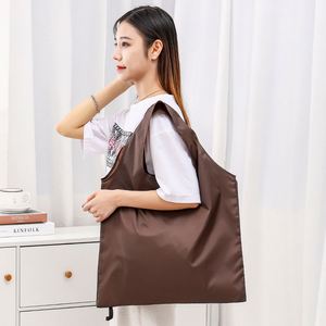 Large Capacity 210T Polyester <b>Shopping</b> <b>Bag</b> <b>Foldable</b> Portable Grocery Tote for Supermarket and Daily Use - Product Image 1