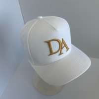 Topi Snapback 5 Panel Custom, Pinggiran Datar, Performa Tinggi, Outdoor, Unisex Dewasa, Grosir, Polos, Bahan Katun, Streetwear, Bordir