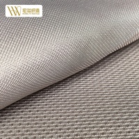 Tissu en maille 3D respirant et anti-humidité 100 % polyester certifié par le fabricant pour languettes et empeignes de chaussures de sport d'extérieur