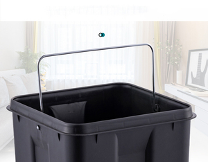 <span class=keywords><strong>Cubo</strong></span> de <span class=keywords><strong>basura</strong></span> con Pedal de Metal <span class=keywords><strong>Retro</strong></span> de granja, <span class=keywords><strong>cubo</strong></span> de <span class=keywords><strong>basura</strong></span> interior de cierre suave con tapa para baño, dormitorio, oficina, estructura de hierro - Product Image 6