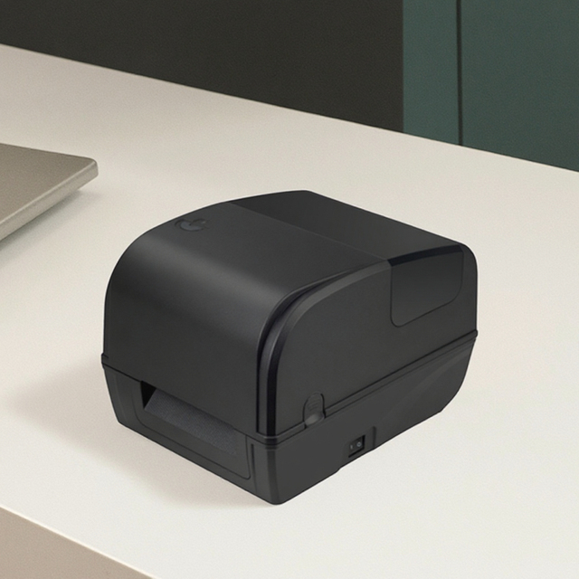 4-Inch IMEI Label Printer, 300dpi Thermal Transfer Shipping Label Printer, Compatible with Windows/Mac Systems