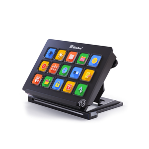 Clavier LCD 15 touches direct d'usine Macropad Console de bureau Contrôleur de streaming Stream Deck Fonctionne avec Win et <span class=keywords><strong>Mac</strong></span> - Product Image 1