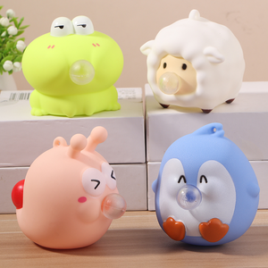 Jouet anti-stress TUBIBI à bulles à éclater, en plastique, pour enfants de 5 à 7 ans, poupée créative à rebond lent, gadget amusant pour enfants - Product Image 1