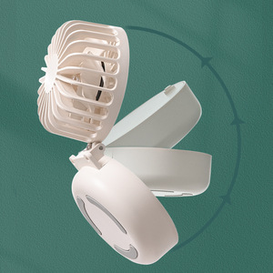 Ventilateur de voiture Refroidisseur de voiture Silencieux Chargeur sans fil USB Ventilateur 3 vitesses réglable Universel Auto Lumière colorée <span class=keywords><strong>Mini</strong></span> ventilateur <span class=keywords><strong>Accessoires</strong></span> de voiture - Product Image 3