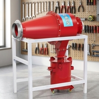 Arrosoir à étincelles cyclonique certifié CE en vrac, à montage sur conduit, pour la gestion des étincelles et la lutte contre les incendies dans les applications de traitement des poudres
