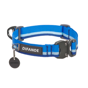 Custom Magnetische Gesp Hondenhalsband Reflecterende Nylon D Ring Quick Release Zacht Duurzaam Huisdier Nek Riem Tactisch Verstelbare Kragen - Product Image 6