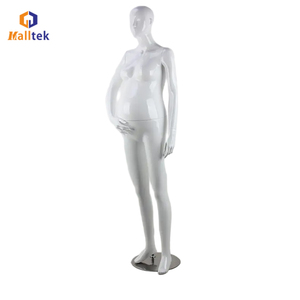 Manichino Femminile Popolare per Gravidanza in Fibra di Vetro con Pancia Grande - Product Image 1